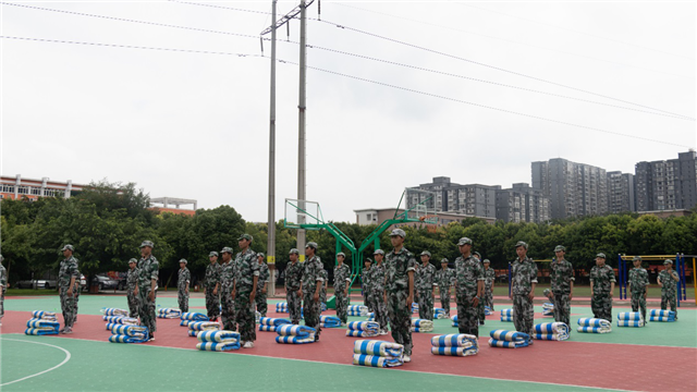 記2019年秋季新生軍訓素質拓展——電競專業軍訓