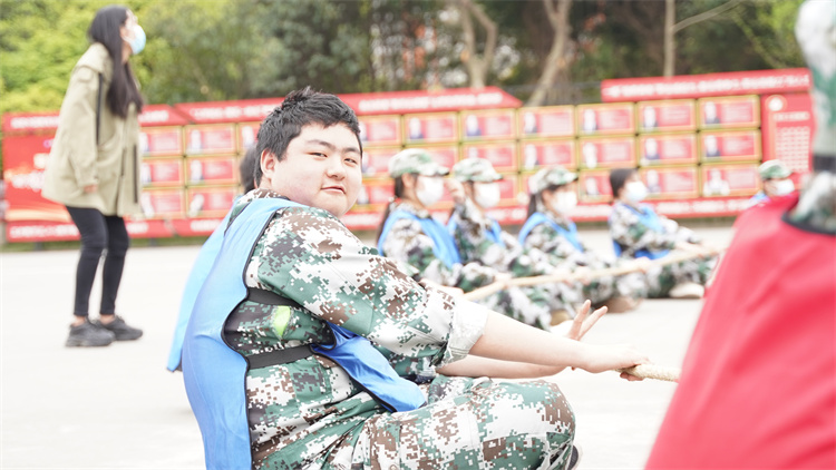 超然！新生軍訓——團隊訓練賽